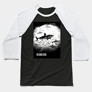 The Shark Lover Pinky Baseball T-Shirt